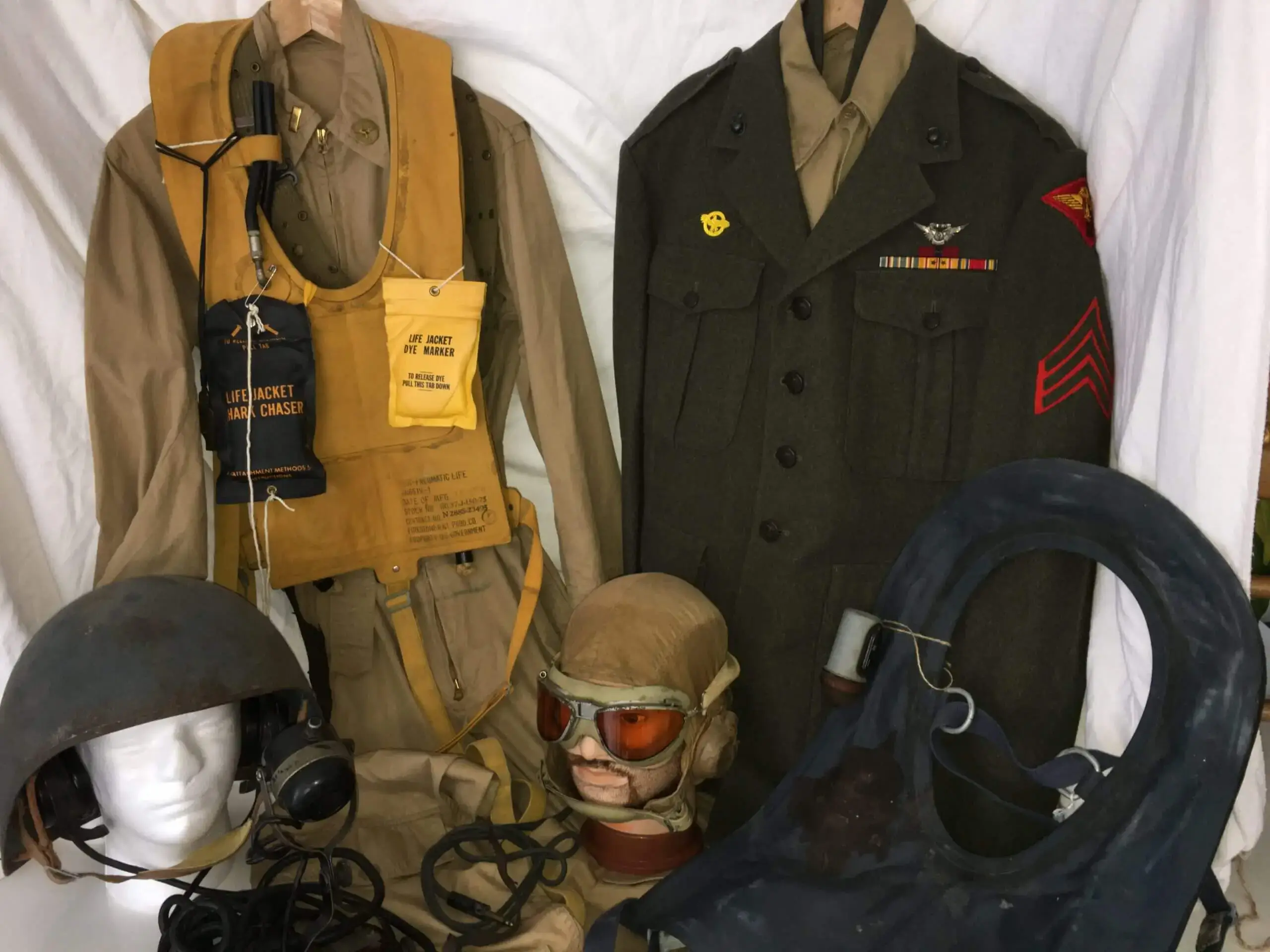 Exemple de produits de la boutique militariat