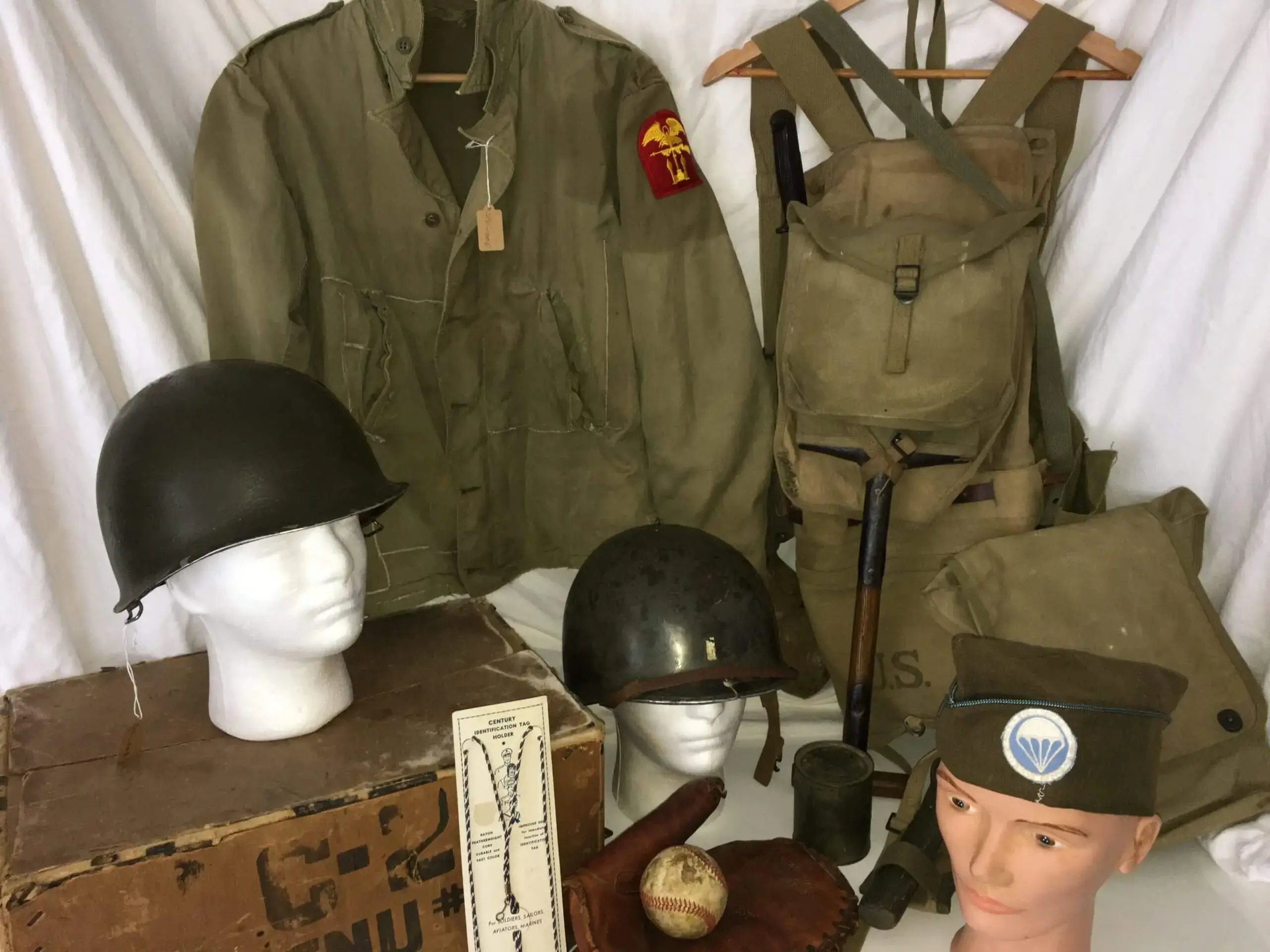 Exemple de produits de la boutique militariat