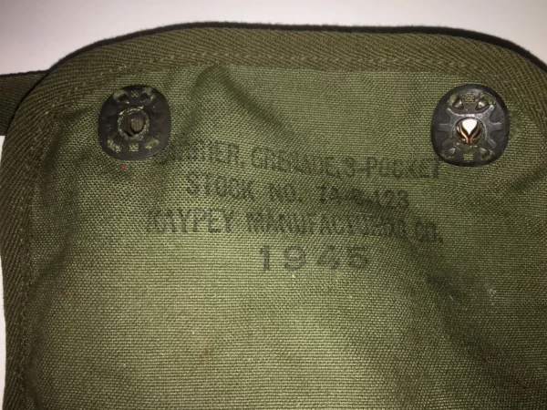 porte grenade us ww2